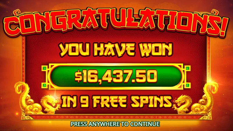 Caishen’s Cash Pots - total round win